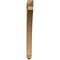 Ekena Millwork Thorton Arts & Crafts Rough Sawn Bracket, Western Red Cedar, 4"W x 38"D x 46"H BKT04X38X46THR03RWR - alternate 2